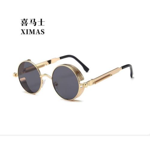 Men and women round vintage sunglasses