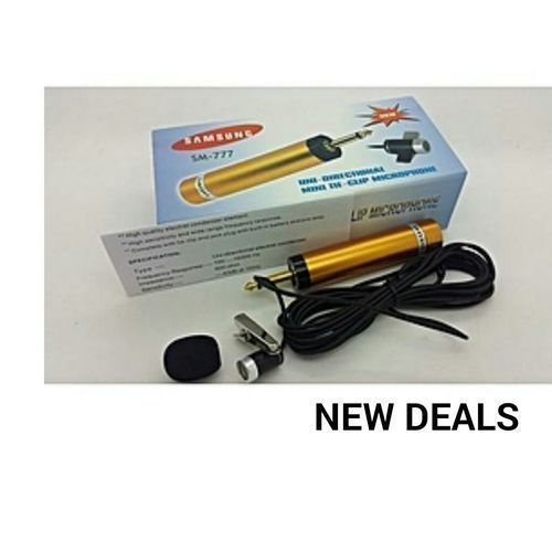 Uni-Directional Tie-Clip Microphone System - SM-777