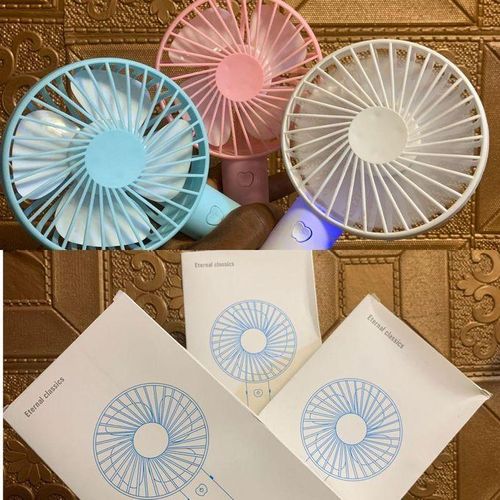 Rechargeable hand fan