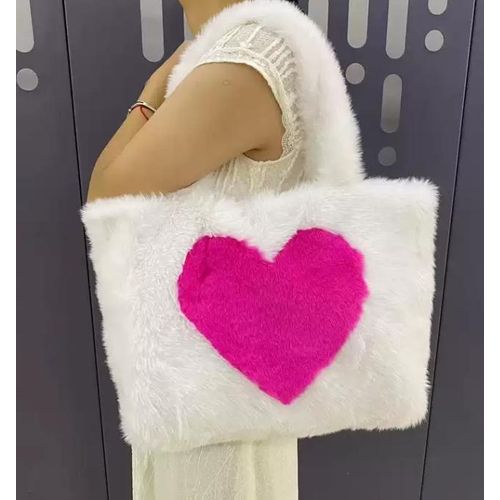 Soft Flora Handbag- white