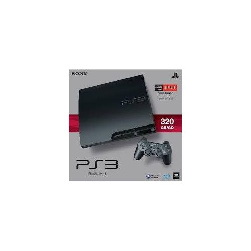 PlayStation 3 slim console with 8 games+1pad