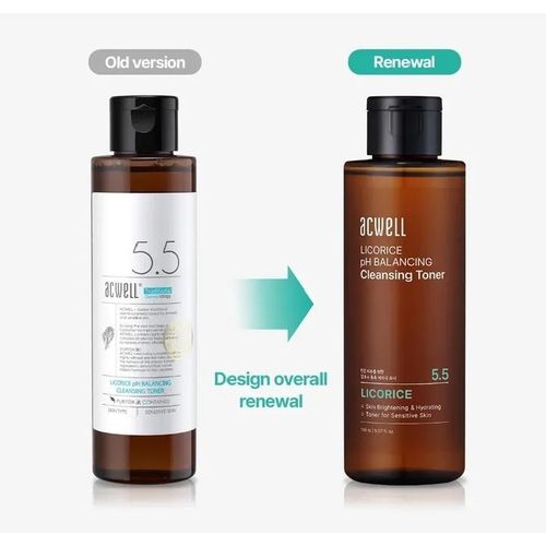 55 Licorice ph balance cleansing toner 1pc