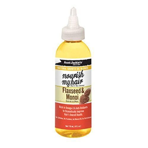 Aunt Jackie Nourish Flaxseed & Monoi Hair Growth Oil -118ml=