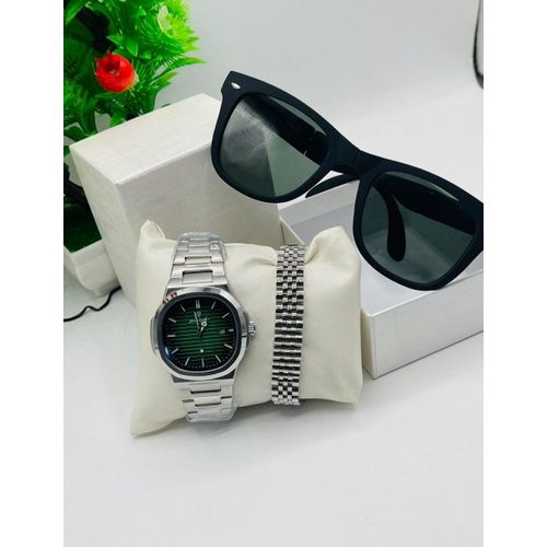 Highly Superior Quality & Premium Silver Chain Wristwatch/Hand Chain/Sun Shades