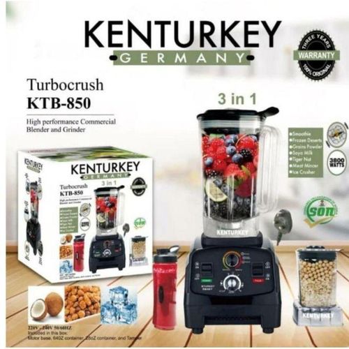Kenturkey 3 in 1 Turbocrush Commercial Blender 3Litres