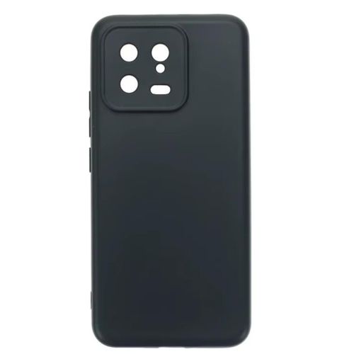 Silicon back case for xiaomi mi 13 5g - black