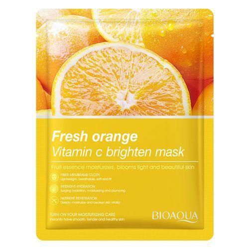 10 PIECES - ORANGE Extract Essence Moisturizing Hydrating Brighten Facial Mask