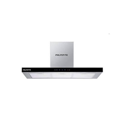 90cm Digital Display Tempered Glass T -shape Rangehood