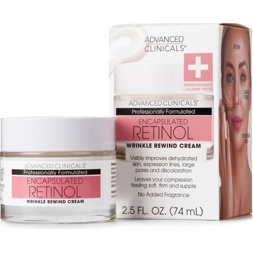 Advanced Clinicals Encapsulated Retinol Wrinkle Rewind Cream (74ml / 2.5 fl. oz.