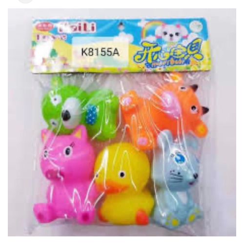 4 IN 1 SQUEEZE TOY RATTLE TOY TODDLER AND CHILDREN BATH FLOATING SOUND TOY