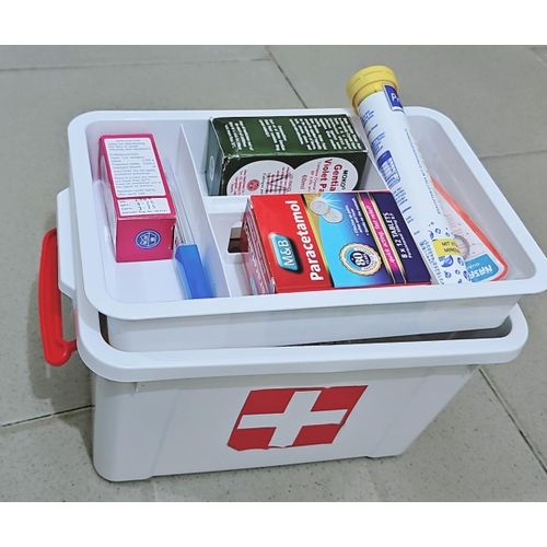 First Aid Box - Plastic Kit