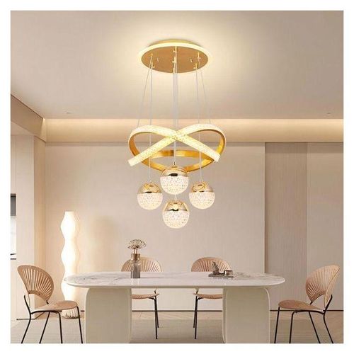 Modern Luxury LED Crystal Chandelier Ceiling Light pendant dropping chandelier – For Living Room, Dining Room, Palour, Bedroom, Hotel Lobby, Office, Staircase & Event Hall