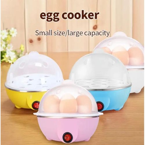 Compact Size, Mini Egg Steamer with Transparent Lid - Large Capacity, Automatic Dispensing, Ideal for Poached Eggs & Steamed Vegetables, Durable PP Material, Kitchen Essential