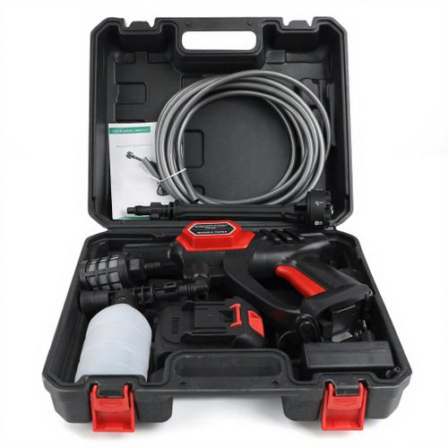 Cordless 98V Wireless Portable High Pressure Automatic Car/Bike Washer Wheel Cleaner Ideal For Garden Watering