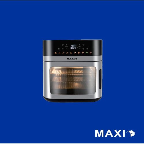 Digital Convection Air Fryer Oven Cooker With Multi-Tier Wire Racks - 12L