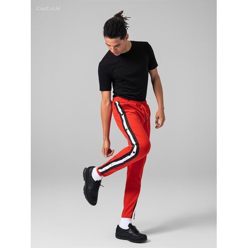 FRANTS UNISEX POPPER JOGGING PANTS