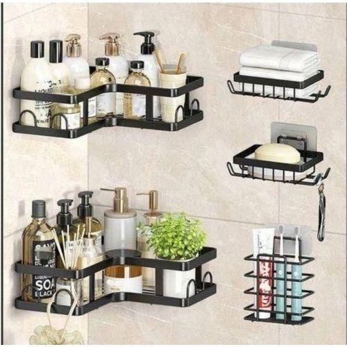 5 in 1 Multipurpose Corner Shelf Holder Rack