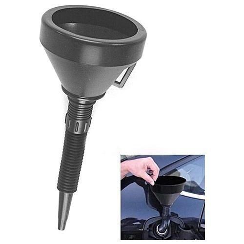 Wide Mouth Funnel With Handle -Black