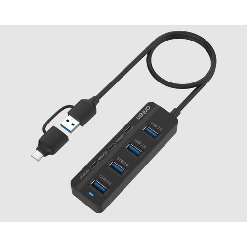 Onten UCA2306 7 in 2 USB-C/USB 3.0 7-Ports HUB