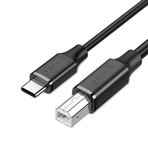 Type C USB 2.0 Printer Data Cable for Canon Lexmark Scanner Epson, Canon, Dell, Brother, Samsung, DAC and More