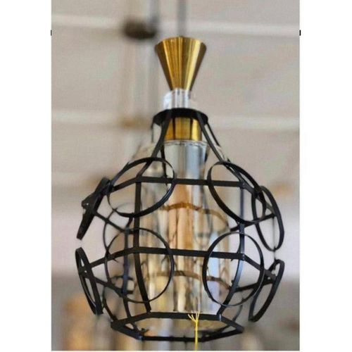 Unique Single iron pendant drop light chandelier