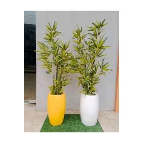 Planter And Artificial Palm Plant