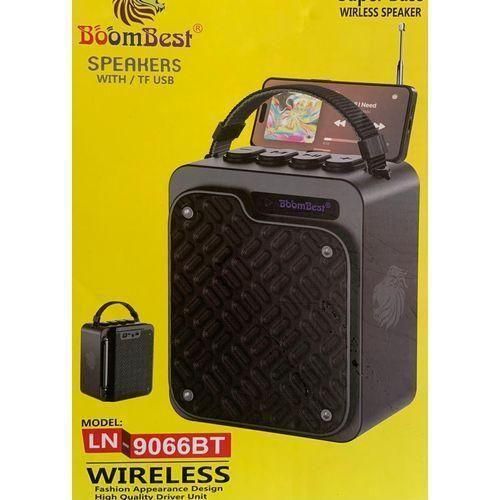 BoomBest LN-9066BT new model powerful deep bass high quality sound heavy bass long lasting playing time wireless Bluetooth speaker for traveling / home / office/ camping indoors/ outdoor entertainment