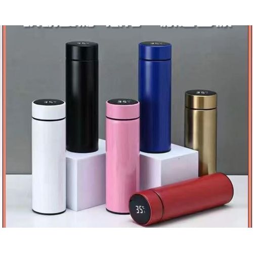 Temperature Filtered Water Bottle LED Thermos Cup - 1piece