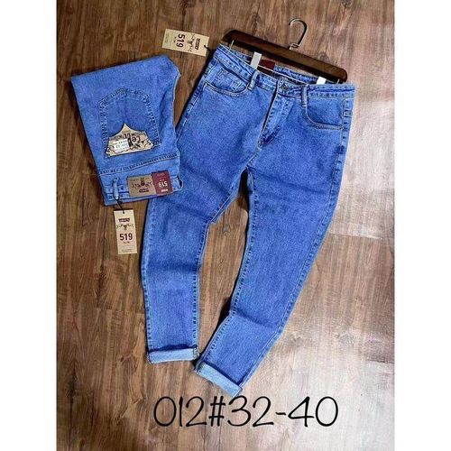 Luxury Non-Fade Blue Jean For Mens
