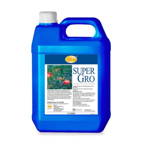 Super Gro Liquid Plant Wetting Agent - 5 Litres
