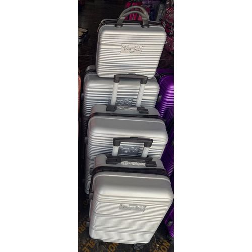 4-Piece Luggage Sets Travel Trolley
