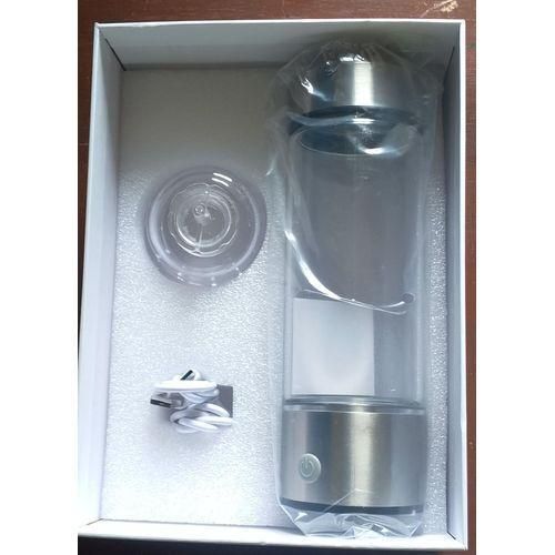 Hydrogen Water Bottle, Hydrogen Water Bottle Generator, Portable Hydrogen Water Machine, Hydrogen Rich Water Glass Healthy Cup for Home Office Travelling, Improve Water in 3 Minutes