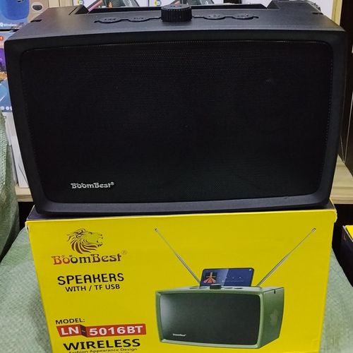 LN 5016BT Vintage TV Design Super Bass Home Theater Wireless Bluetooth Speaker