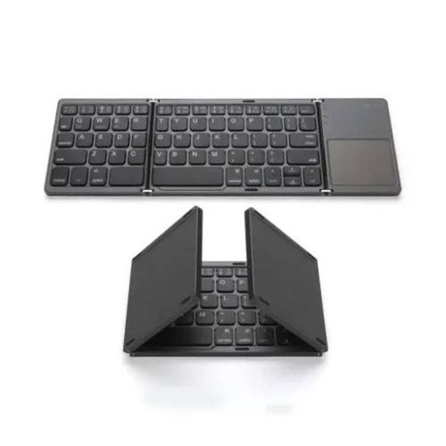 B033 foldable Bluetooth keyboard with a built-in touchpad