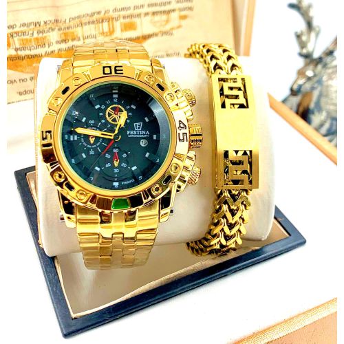 Exquisite And Super Solid 001 Unisex Wrist Watch +Top Armlet 4 Men