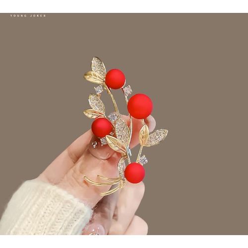 Quality Crystal Brooch