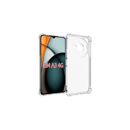 Redmi A3 Transparent Shock Proof Back Case