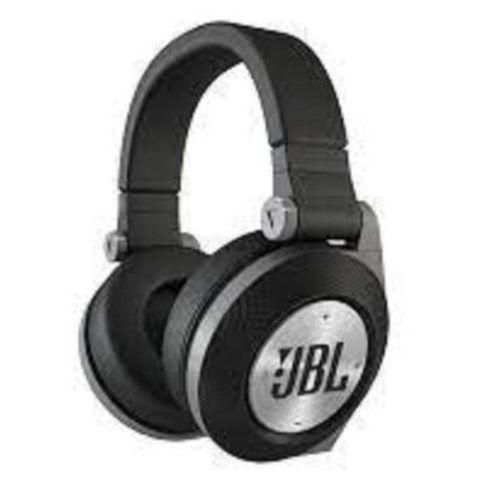 JBL E50 BT Wireless Rechargeable Soft Cushioned Over-Ear Bluetooth Stereo Headphones with PureBass Performance Compatible with iOS and Android Devices - Black