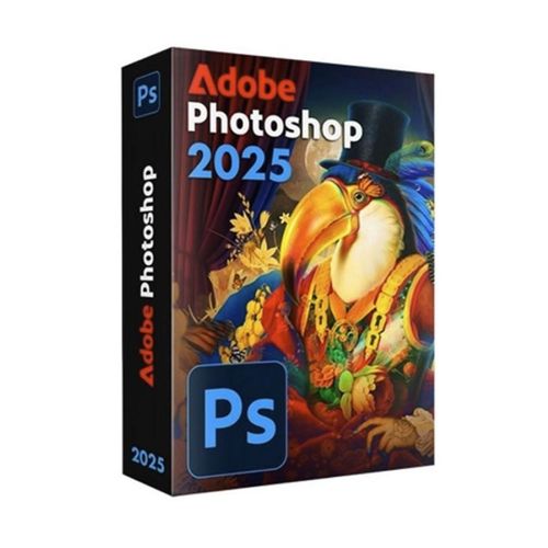 Adobe-Photoshop 2025 DVD--Life Time Activation with Serial Number