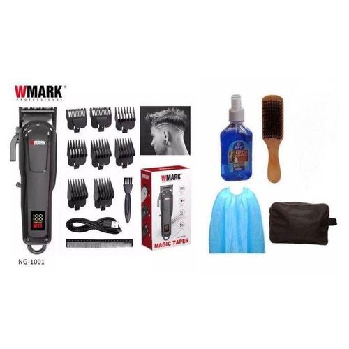 NG-1001 Professional Cordless Hair Clipper And Barbing Accessories