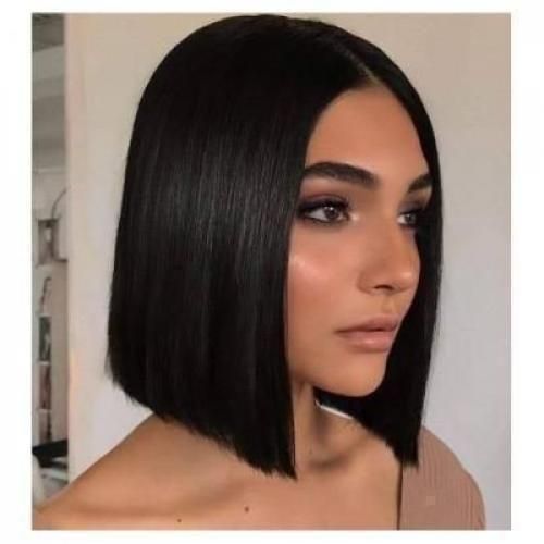 Awoof Blunt Cut Blended Hair 3 Bundles Not Wig Is Just Bundles