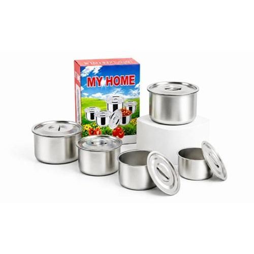 5 in 1 STAINLESS STEEL PREMIUM MIXING BOWL SET