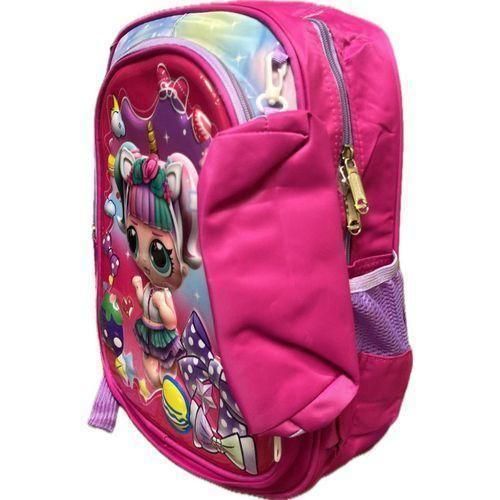 3D carton backpack/bag, (medium) for kids + free pencil purse
