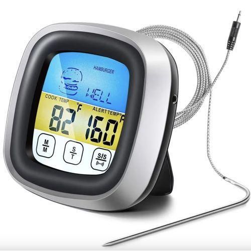 Digital Kitchen Food Thermometer Touch Screen Meat Barbecue Food Temperature