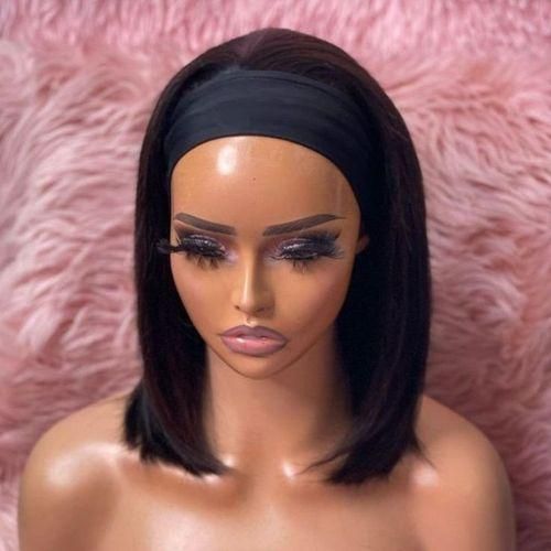 Hair-Wigs-for-Black-Woman-Glueless-Full-Machine-Straight-Bob