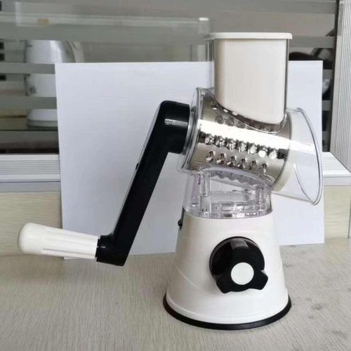 Premium 3-in-1 Manual Drum Multifunctional Slicer & Vegetable Grater