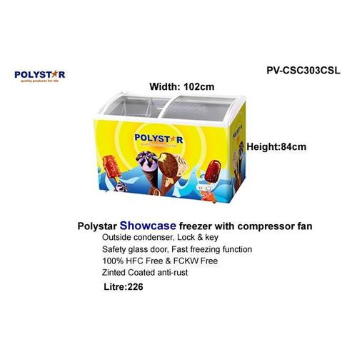 303L Ice Cream Showcase Chest Freezer