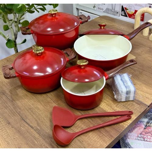 set of insulated marble hot pot casserole