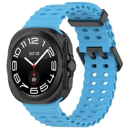For Samsung Galaxy Watch 7 Ultra Silicone Watch Strap