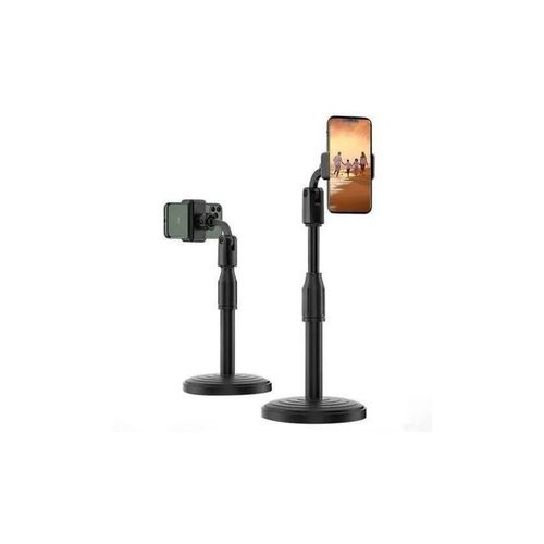 Portable Long-Reach Smartphone Stand for Desk Viewing